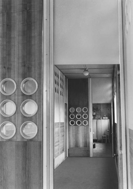 The cloakroom — 1950