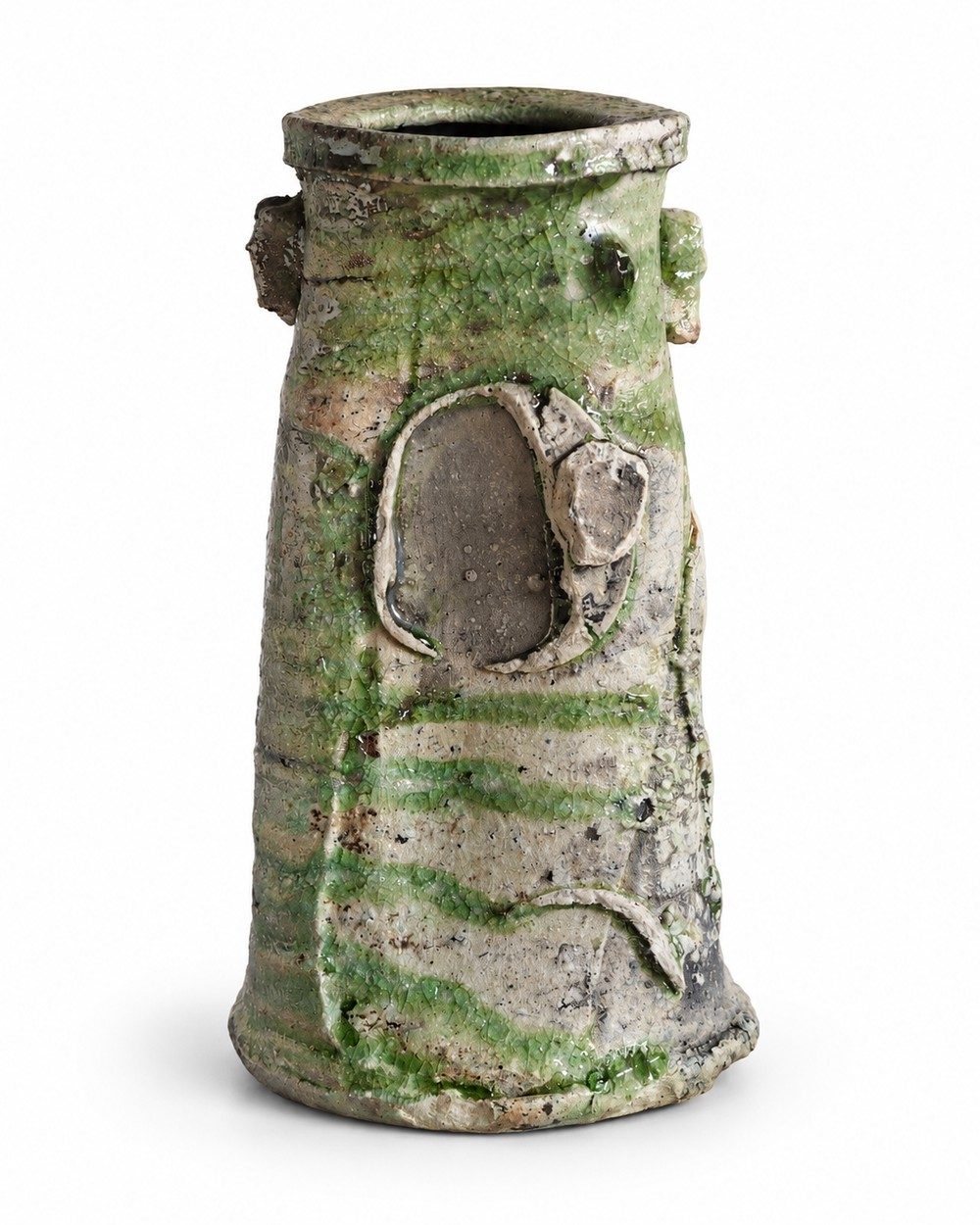Vase cylindrique à tenons