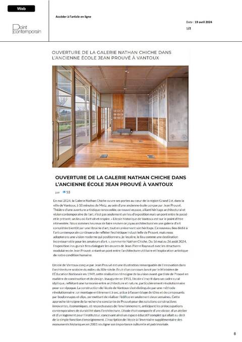 Point Contemporain, 第 1 页，共 3 页