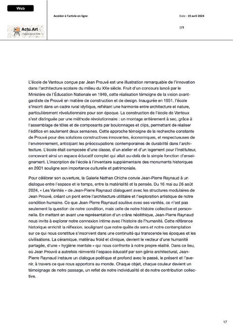 Actu.art, Page 2 sur 3