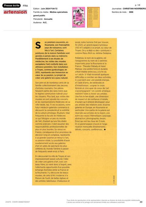 ARTENSION, Page 1 of 3