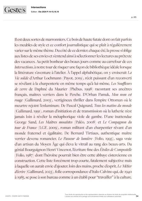 Gestes/s, Page 2 of 3