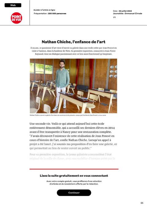 Point de Vue, Page 1 sur 1